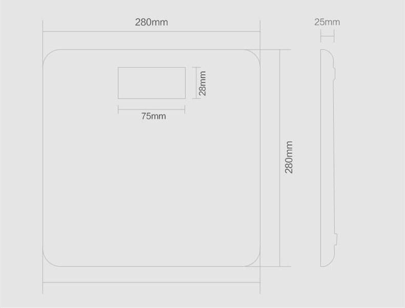 180kg Weighing Scale Digital Body Fat Scale Bathroom Scale