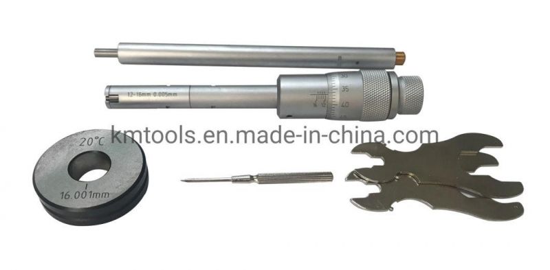 12-16mm Three Point Internal Micrometer Measuring Device