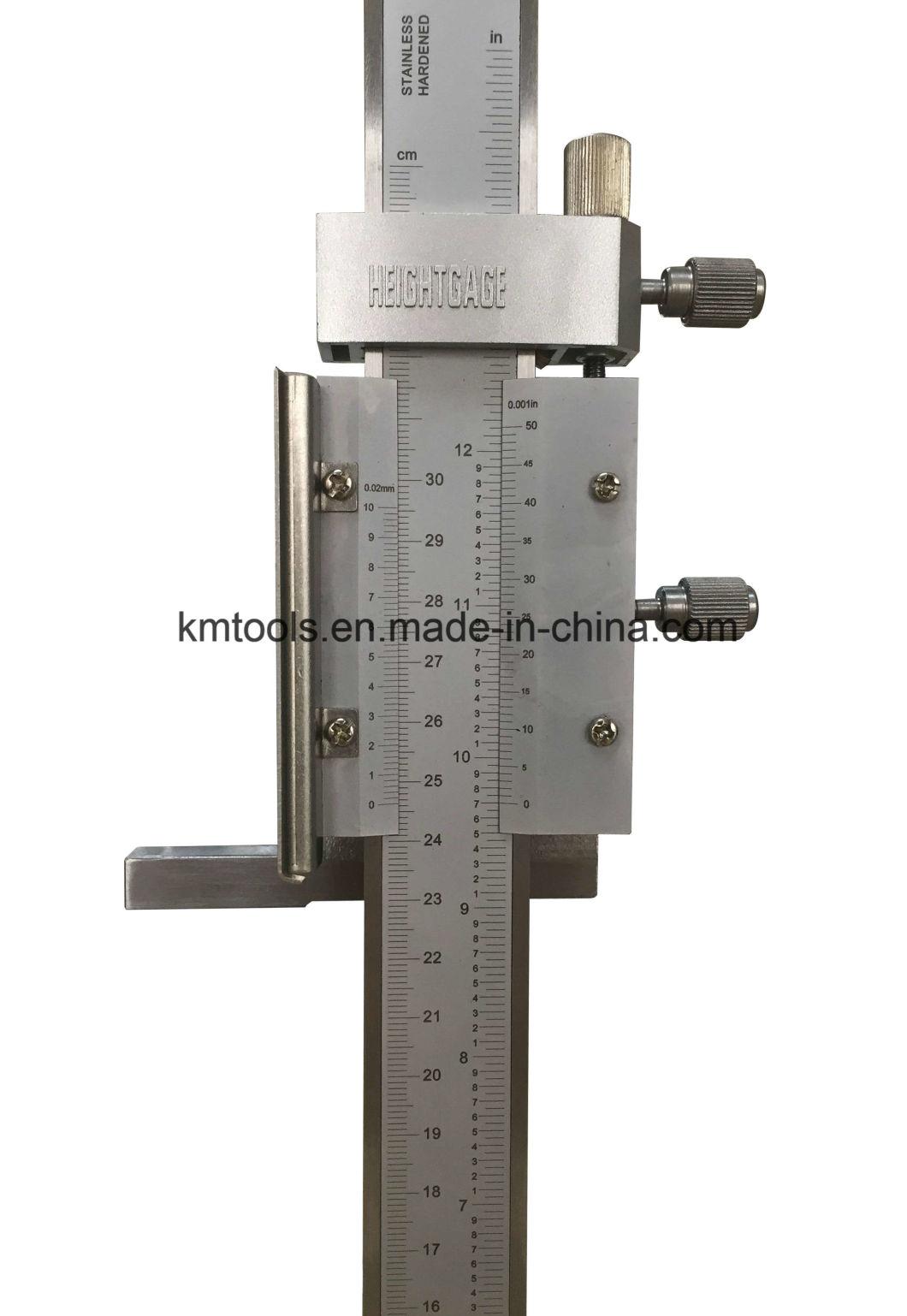 0-300mm/0-12′′ Stainless Steel Vernier Height Gauge Measuring Device