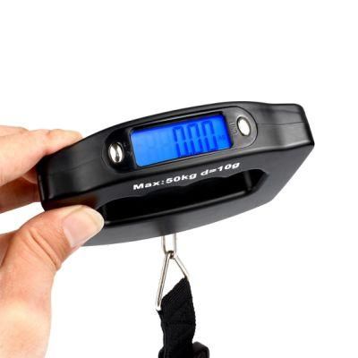 Mini Handheld 50kg/10g LCD Digital Fishing Hanging Electronic Pocket Scale