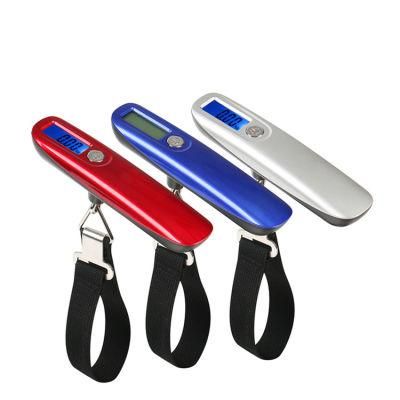 Portable Luggage Scale Electronic Suitcase Travel Hanging Weighs Scales with Backlight 50kg/10g Digital Scale