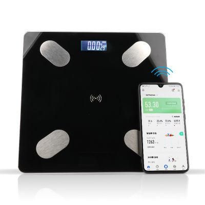 Bluetooth APP Health Analysis Fashion Creative Bathroom Smart Body Scale