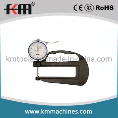 0.01mm Precision Accuracy Round Dial Thickness Gauge for 120mm Measuring Depth