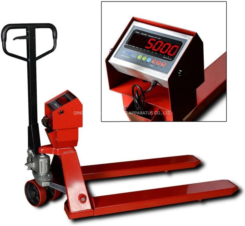 Electronic Handle Forklift Pallet Scale