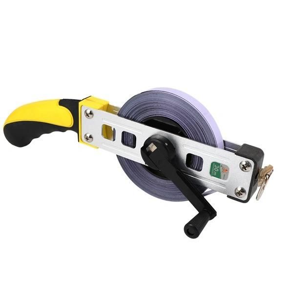 30m Uncoiling Tape Measure Frame Steel Tape Measure Measuring Tool