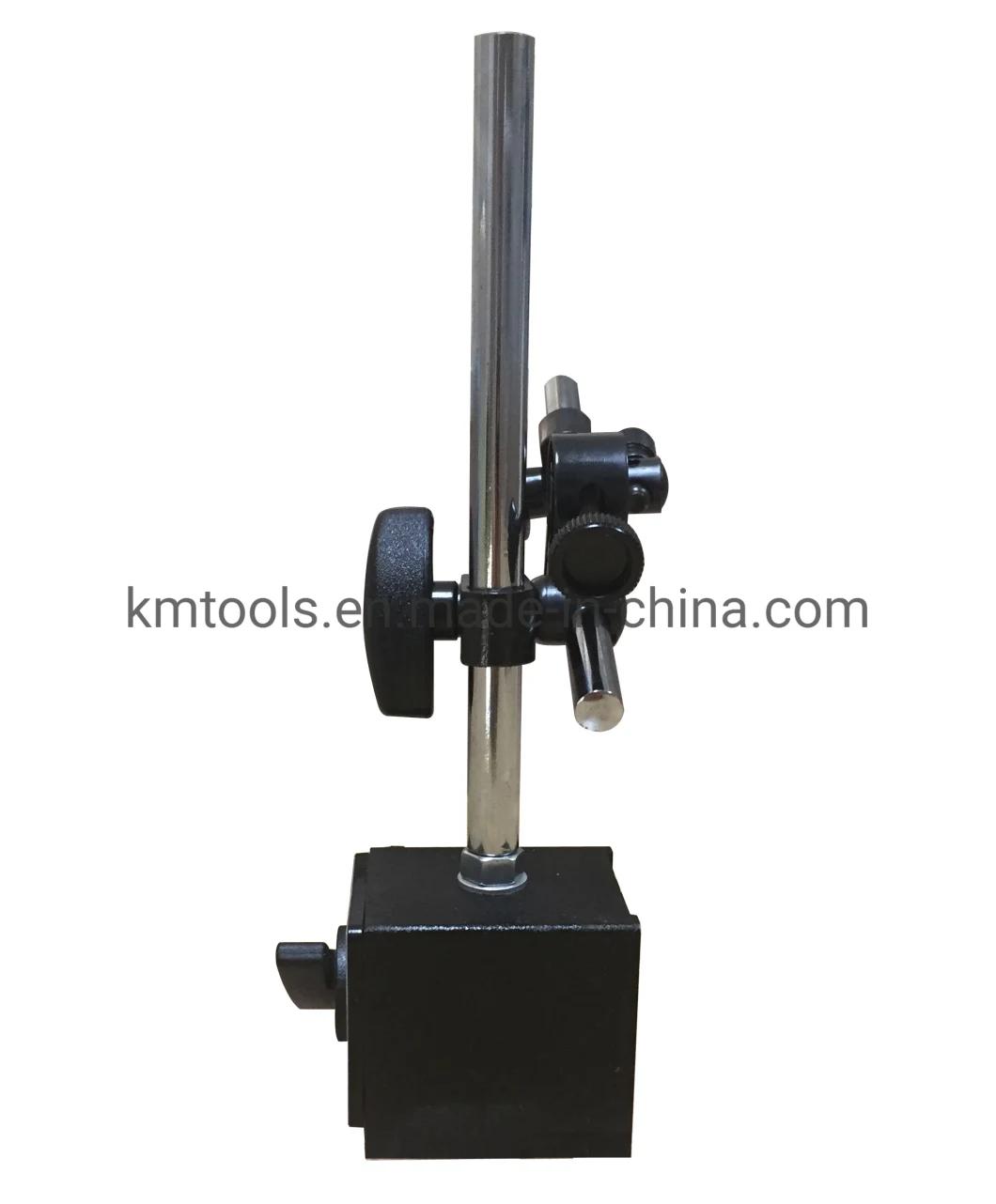 Set of Dial Indicator and Magnetic Stand with Fine Adjustment