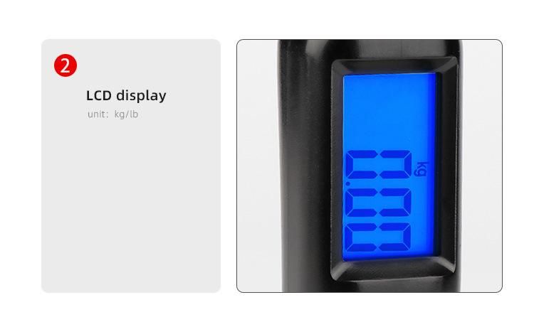 Electronic Grams Lightweight Travel Luggage Suitcase Weight Scale 40kg