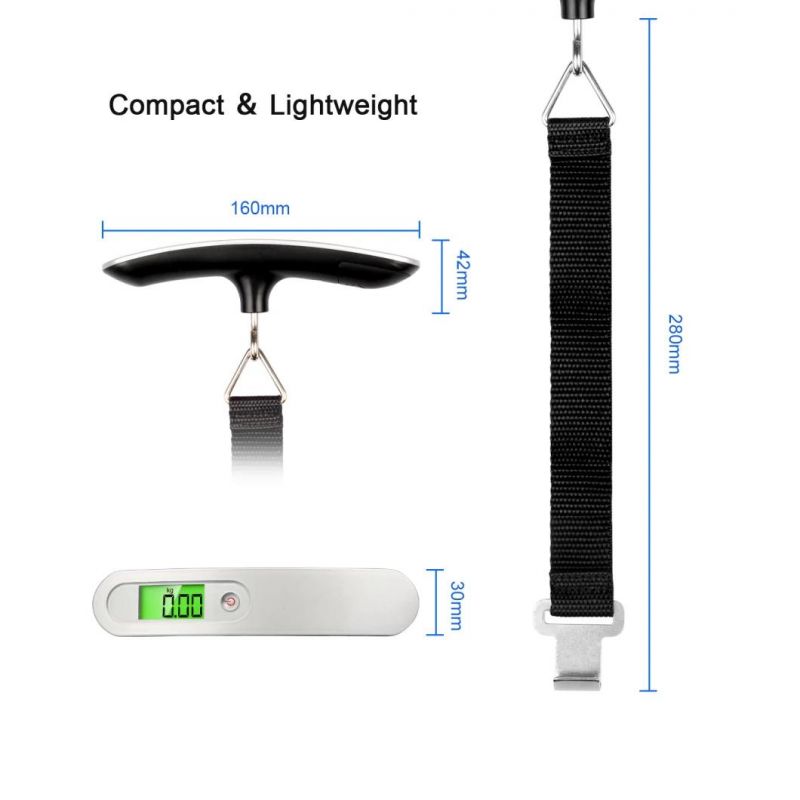 Cheap Promotional Gift Portable Travel Luggage Scale