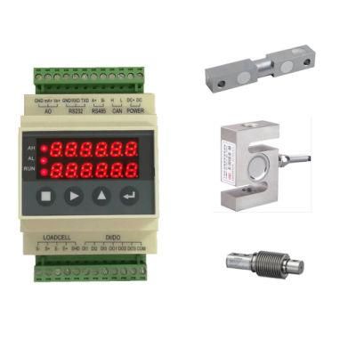 Supmetr Dinrail Digital Weighing Controller Module 24 Bit High Precision