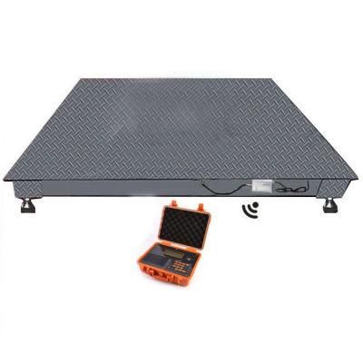 0.1kg 2*2m Electronic Floor Scale Livestock Scale Digital Cattle Weighing Scales 3 Tons