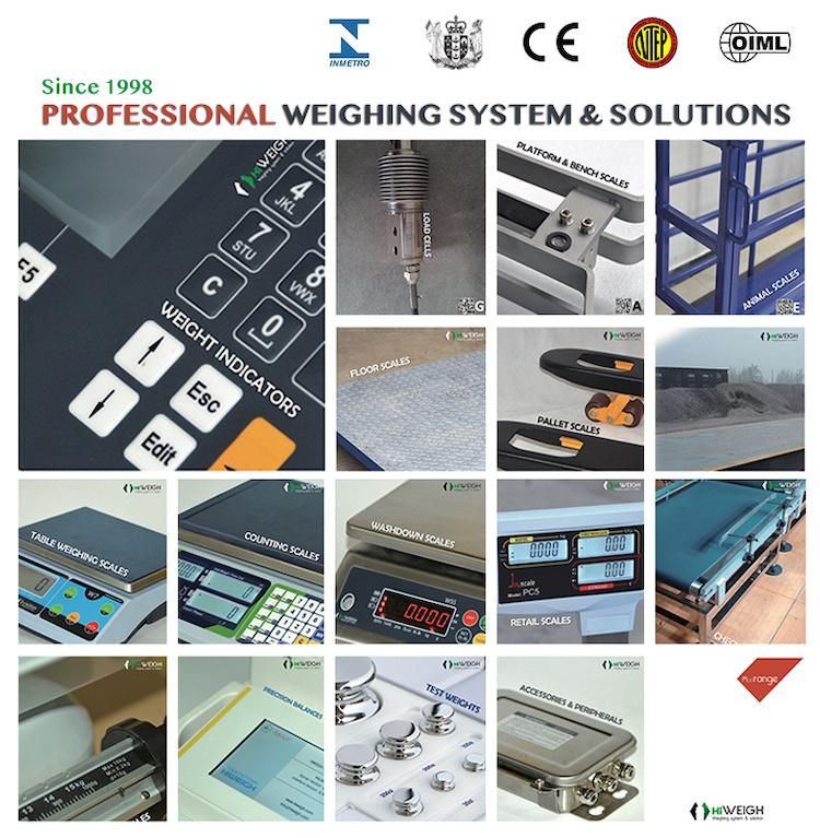 304 Stainless Steel Cover 300kg 500kg Electronic Manual Platform Weighing Scales