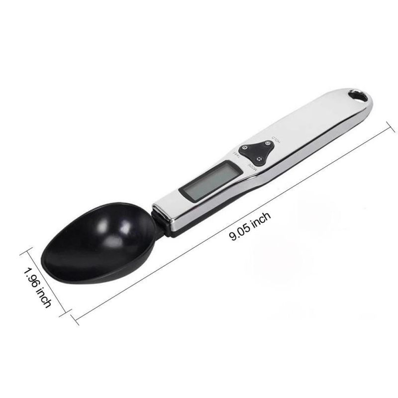 New Arrival Fashion Stainless Steel 500g/0.1g LCD Digital Spoon Scale