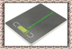 High Quality Stainless Steel Kitchen Scale with Tare Function (KF-05)