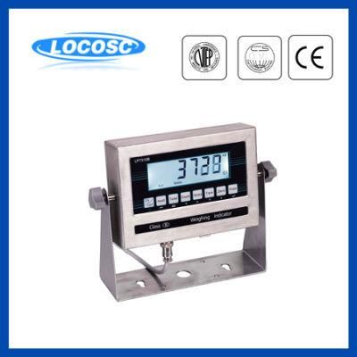 RS232 RS485 Electronic Platform Scale LCD Digital Display Electric Weighing Indicator