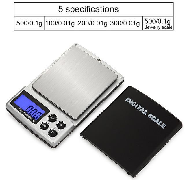 Electronic Portable Pocket LCD Digital Kitchen Balance Jewelry Gram Scale