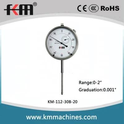 0-2&prime;&prime;x0.001&prime;&prime; Dial Indicator High Quality Measuring Tools Supplier