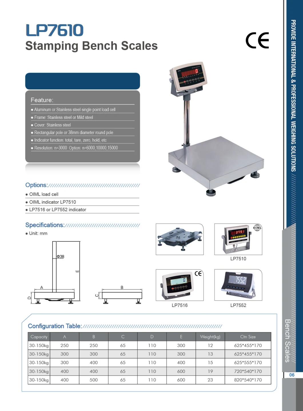 Stainless Steel Stamping Electronic Platform Scale