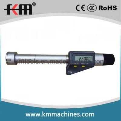 25-30mm Digital Three Point Internal Micrometer with IP54 Protection Degree