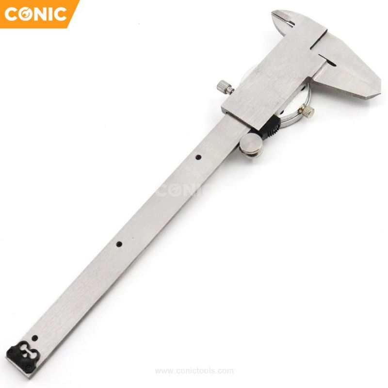 150mmx0.02mm Stainless Steel Dial Caliper with Metric Graduation