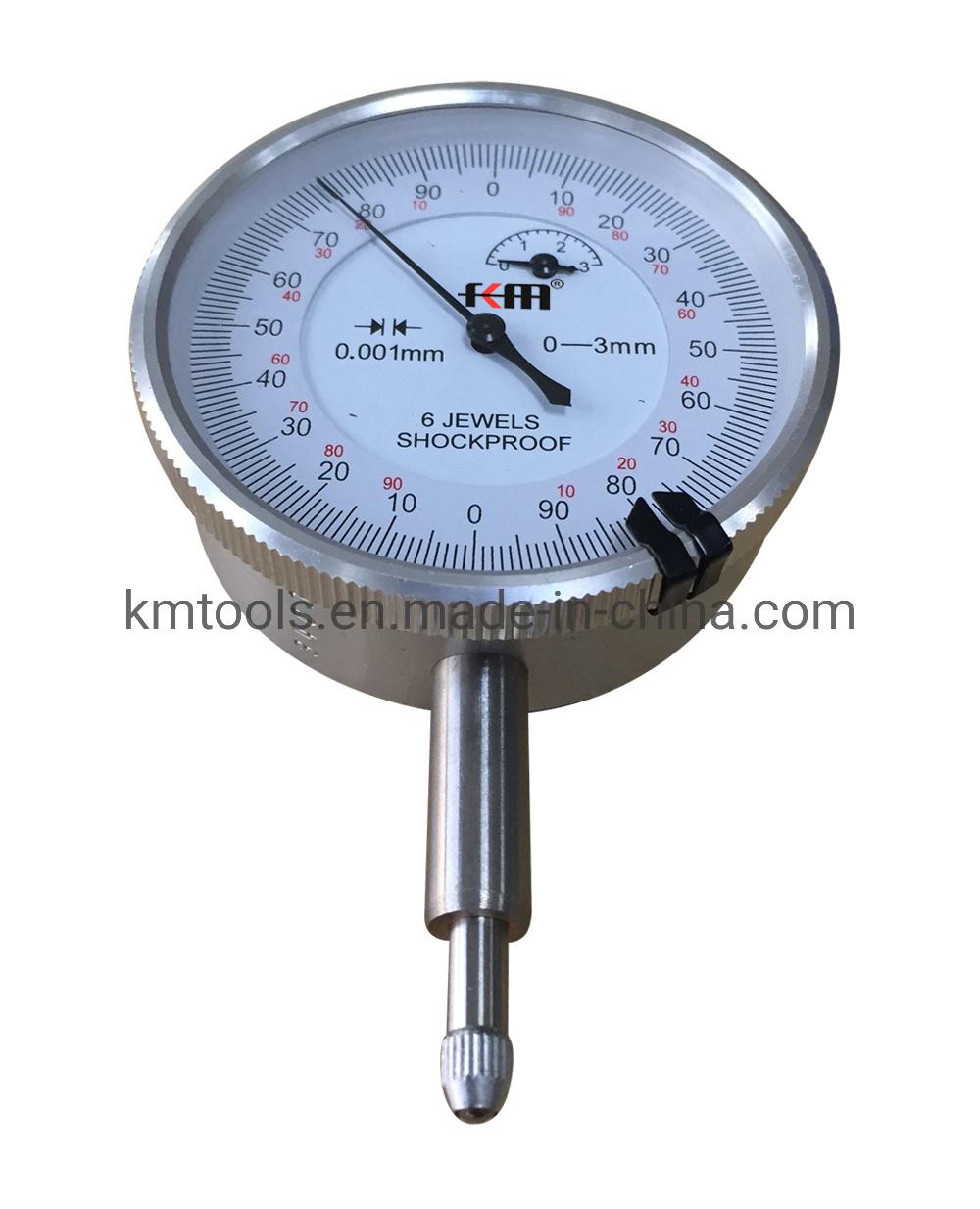 0-3mm Dial Indicator Gauge with 0.001mm Graduation