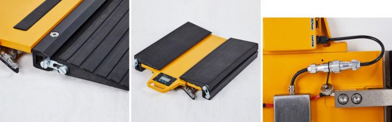 Long Operational Life Axle Weigh Pad Portable Electronic Scale for Measuring Trucks