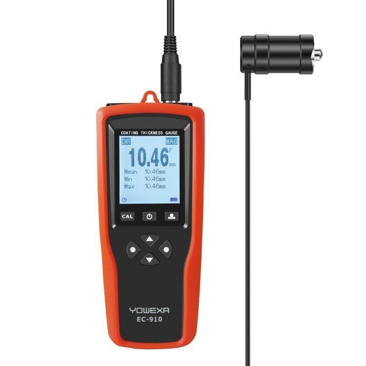 Ec-910 Digital 2000 Measurements Storage Car Paint Thickness Detector