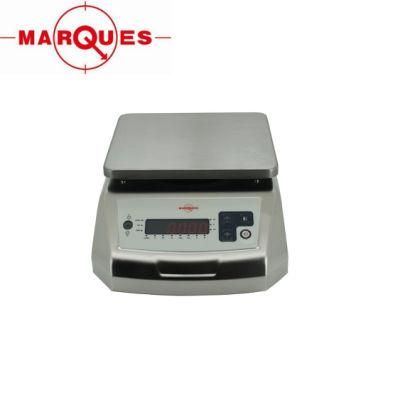 IP68 Waterproof 304 Stainless Steel Construction Digital Weighing Computing Desktop Platform Scale