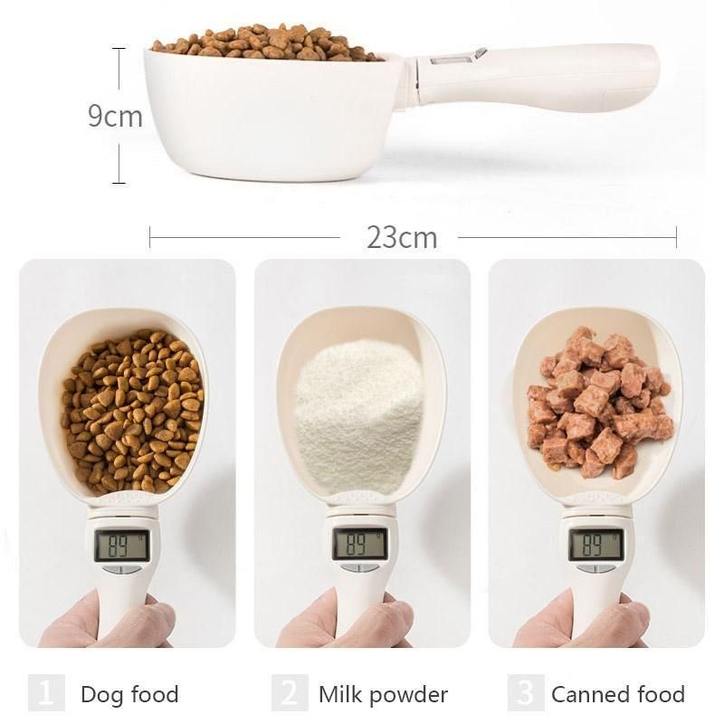 Pet Food Scoop Precise Digital Measuring Kitchen Digital Spoon Scale