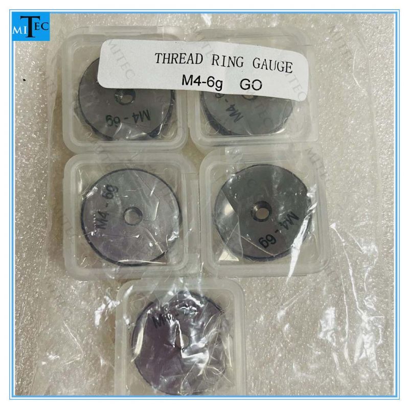 China Factory Go Nogo Ring Gauges Thread Plug Gauge