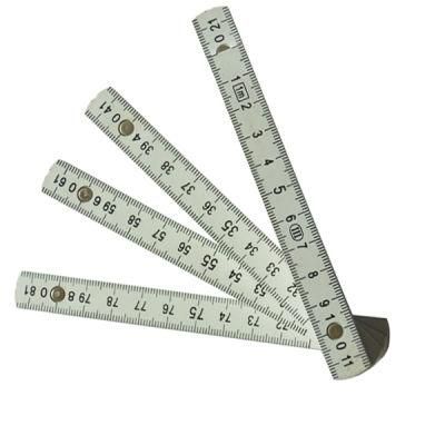 1m/10folds Mini Plastic Folding Ruler