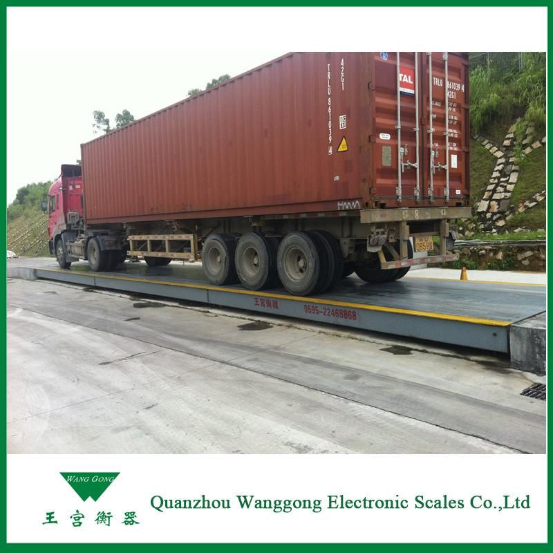 Scs-80 3X16m 80 Tonne Heavy Duty Steel Weighbridge