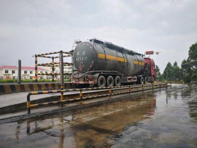 Heavy Duty Dump Truck Trailer Weighing Scale in Waste Recycle Plant