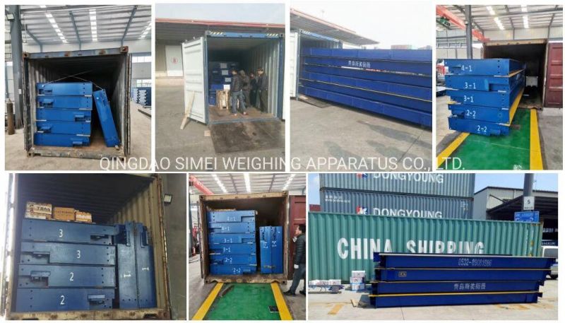 120tons Digital Truck Scales Weighbridge Solve The Truck Weight From China