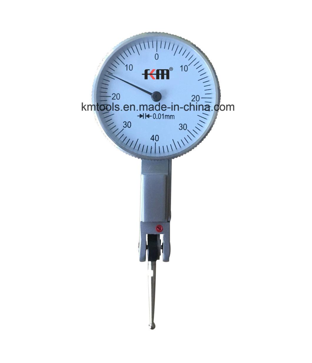 0-0.8mm Metric Dial Test Indicator with 0.01mm Graduation Measuring Device