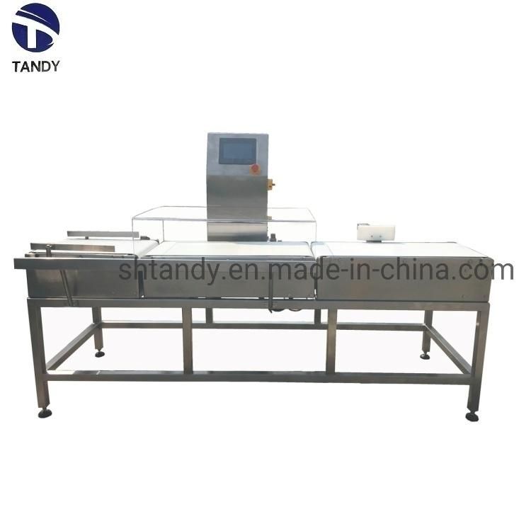 Food Packing Line Weighing Scale Check Weigher Machine
