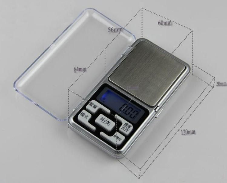 Electronic Digital Pocket Scale 500g/0.1g