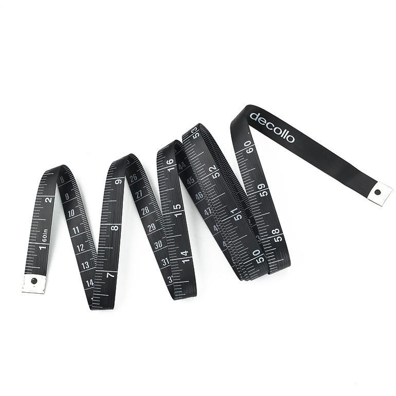 Custom Brand Design Black Tailor Measuring Tape/Metric Tape for Promotional Gifts with Your Logo