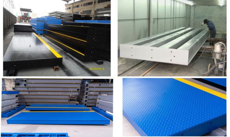 High Quality 100t Modular Steel Deck Weighbridge for Vehicle Weighing