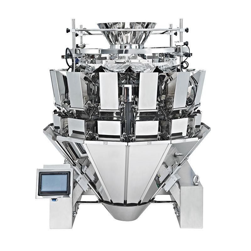 14 Heads Auto Feeding Control Multi Head Combination Weigher