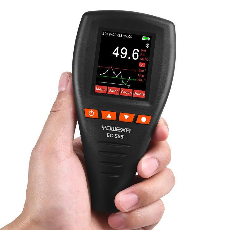 Handheld Metal Coating Thickness Gauge Measuring Instrument