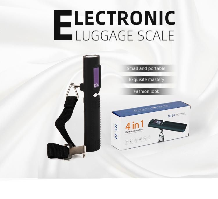Multifunctional Electronic Luggage Express Household Scale with Power Bank