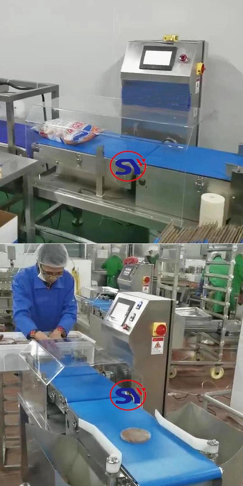 Super Accuracy Belt Weigher Check Weight Machine Combined Frozen Food Packaging Machine