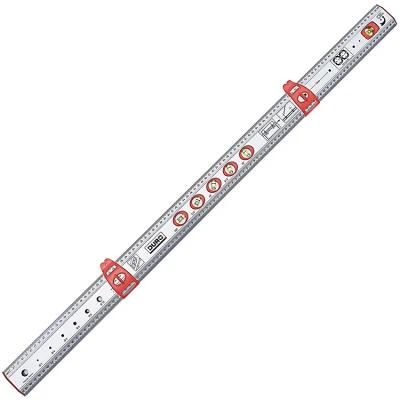 Multifunctional Horizontal Aluminium Ruler Woodworking Positioner /Spirit Level