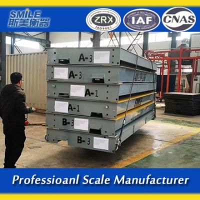 Top Plate Truck Weight Scale Weighbridge Model A1 Optional A9, D10 Cn, Jia 150t