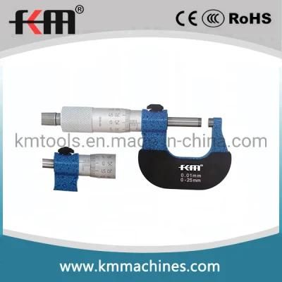 0-25mm Outside Diameter Micrometer for Left and Right Hand