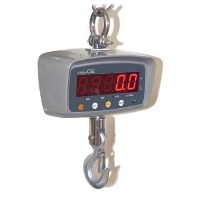 Heavy Duty 1000kg 1 Ton Cse Ocs Digital Crane Hangin Scale with Wireless Display