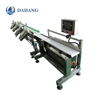 Single-Stream Sorting Grading Machine for Fruit/Fish/Drumsticks/Chicken Paws Weight Classifier