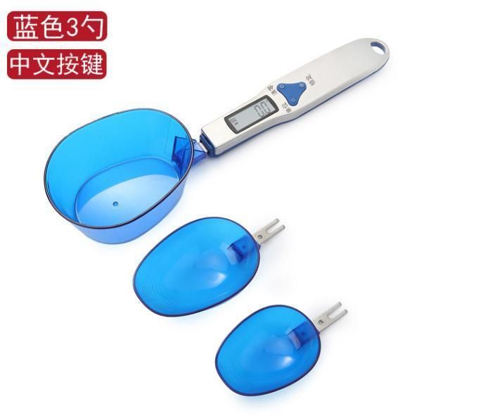 Home Kitchen Electronic Measuring Spoon High-Precision 500g/0.1g Food and Drug Measuring Tool Handheld Electronic Spoon Scale