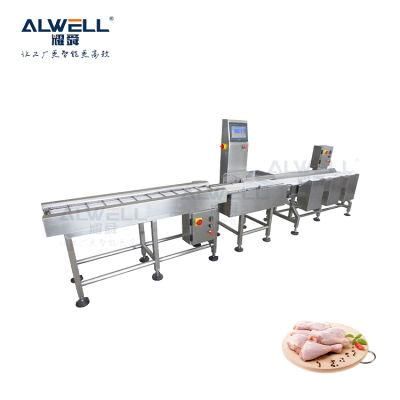 Hot Sale Industry Automatic Food Sorter Fish Weight Sorting Shrimp Weight Grader Advanced Seafood Grading Machine
