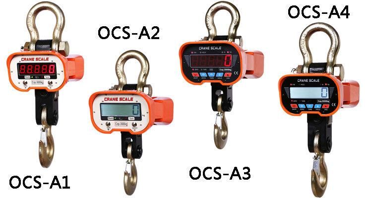 Ocs Electronic Suspended Weighing Scale Crane Scale 1000kg 3000kg 5000kg